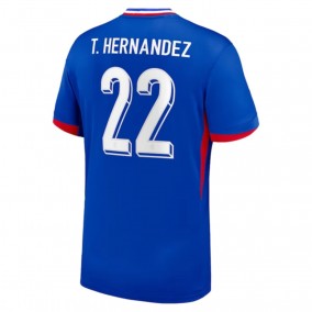 Frankrike T.Hernandez 22 EM Hjemmedrakt 2024